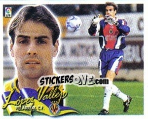 Sticker Lopez Vallejo - Liga Spagnola 2000-2001 n. 455 - Colecciones ESTE