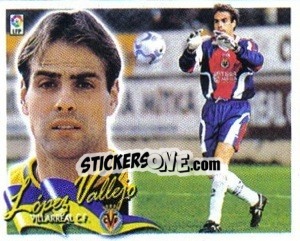 Figurina Lopez Vallejo - Liga Spagnola 2000-2001 - Colecciones ESTE