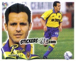 Cromo Roca - Liga Spagnola 2000-2001 - Colecciones ESTE