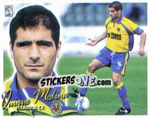 Sticker Quique Medina - Liga Spagnola 2000-2001 - Colecciones ESTE