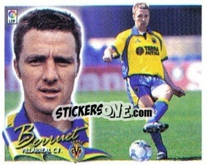 Cromo Berruet - Liga Spagnola 2000-2001 - Colecciones ESTE