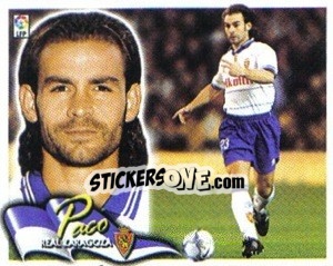 Cromo Paco - Liga Spagnola 2000-2001 n. 484 - Colecciones ESTE