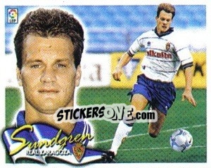 Sticker Sundgren - Liga Spagnola 2000-2001 n. 487 - Colecciones ESTE