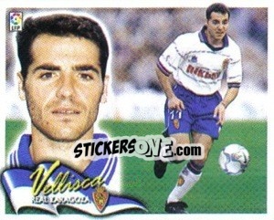 Sticker Vellisca - Liga Spagnola 2000-2001 - Colecciones ESTE