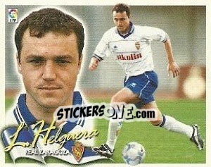 Sticker Luis Helguera - Liga Spagnola 2000-2001 n. 494 - Colecciones ESTE