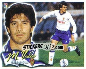 Sticker Marcos Vales - Liga Spagnola 2000-2001 - Colecciones ESTE
