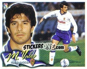 Sticker Marcos Vales - Liga Spagnola 2000-2001 n. 495 - Colecciones ESTE