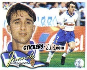 Cromo Juanele - Liga Spagnola 2000-2001 - Colecciones ESTE