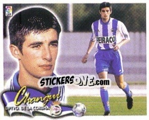 Cromo 1. Changui (DEPORTIVO) - Liga Spagnola 2000-2001 - Colecciones ESTE