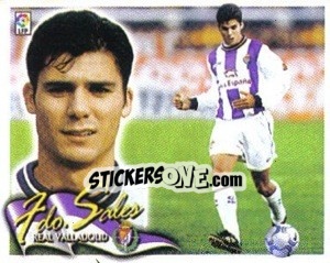 Sticker 5. Fernando Sales (VALLADOLID) - Liga Spagnola 2000-2001 n. 509 - Colecciones ESTE