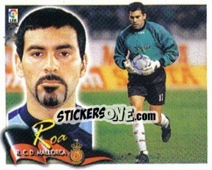 Cromo 9. Roa (MALLORCA) - Liga Spagnola 2000-2001 - Colecciones ESTE