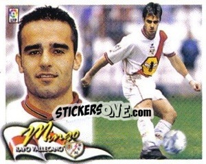 Sticker 11. Mingo (RAYO VALLECANO) - Liga Spagnola 2000-2001 n. 515 - Colecciones ESTE