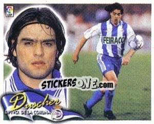 Sticker 12. Duscher (DEPORTIVO) - Liga Spagnola 2000-2001 n. 516 - Colecciones ESTE