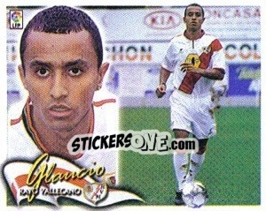 Cromo 16. Glaucio (RAYO VALLECANO) - Liga Spagnola 2000-2001 n. 521 - Colecciones ESTE