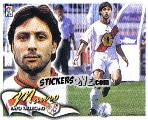 Cromo 20. Mauro (RAYO VALLECANO) - Liga Spagnola 2000-2001 n. 525 - Colecciones ESTE