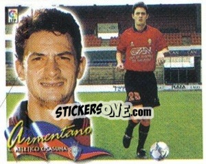 Sticker 25. Armentano (OSASUNA) - Liga Spagnola 2000-2001 - Colecciones ESTE
