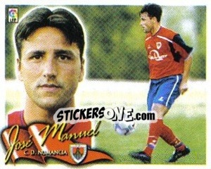 Cromo 32. Jose Manuel (NUMANCIA) - Liga Spagnola 2000-2001 - Colecciones ESTE