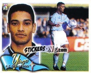 Cromo 34. Yago (CELTA) - Liga Spagnola 2000-2001 - Colecciones ESTE