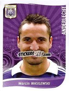 Sticker Marcin Wasilewski - Football Belgium 2008-2009 - Panini
