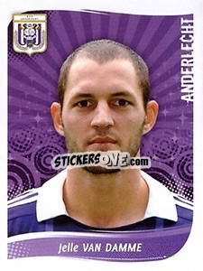 Sticker Jelle Van Damme - Football Belgium 2008-2009 - Panini