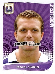 Sticker Thomas Chatelle - Football Belgium 2008-2009 - Panini