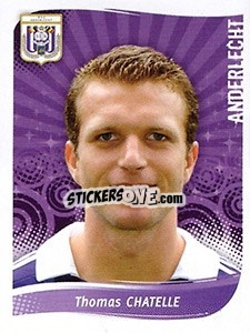 Cromo Thomas Chatelle - Football Belgium 2008-2009 n. 13 - Panini