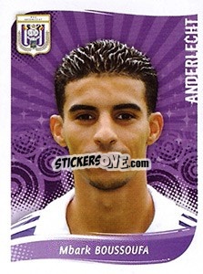 Sticker Mbark Boussoufa - Football Belgium 2008-2009 n. 15 - Panini