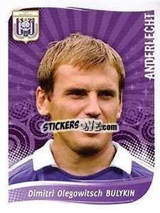 Sticker Dmitri Bulykin - Football Belgium 2008-2009 - Panini