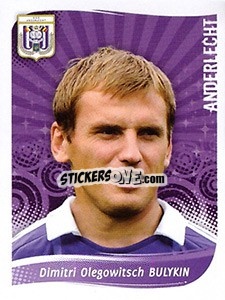 Sticker Dmitri Bulykin - Football Belgium 2008-2009 n. 16 - Panini
