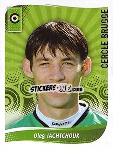 Sticker Oleg Iachtchouk - Football Belgium 2008-2009 n. 36 - Panini