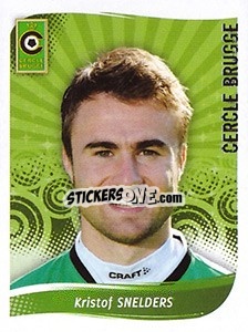 Sticker Kristof Snelders - Football Belgium 2008-2009 - Panini