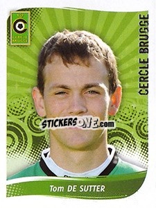 Sticker Tom De Sutter - Football Belgium 2008-2009 n. 39 - Panini