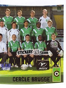 Sticker Team Photo - Football Belgium 2008-2009 - Panini