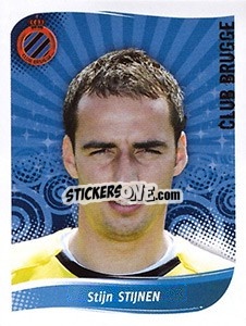 Figurina Stijn Stijnen - Football Belgium 2008-2009 n. 45 - Panini