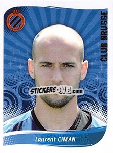 Sticker Laurent Ciman - Football Belgium 2008-2009 n. 46 - Panini