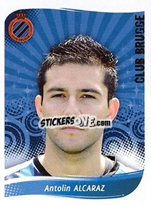 Sticker Antolin Alcaraz - Football Belgium 2008-2009 n. 47 - Panini