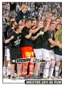 Sticker Meister 2011 SK Puntigamer Sturm Graz - Österreichische Fußball Bundesliga 2011-2012 - Panini