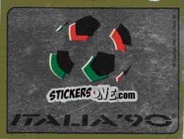 Cromo Fifa World Cup "italia '90" Emblem