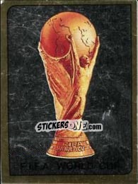 Sticker Fifa World Cup Trophy - FIFA World Cup Italia 1990 - Panini