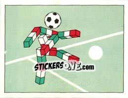 Sticker FIFA World Cup "Italia '90" playing talisman 2