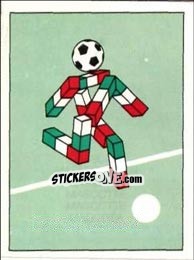 Sticker FIFA World Cup "Italia '90" playing talisman 3