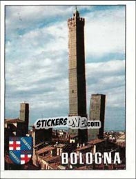 Sticker Panorama of Bologna - FIFA World Cup Italia 1990 n. 25 - Panini