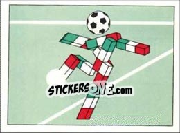 Sticker FIFA World Cup "Italia '90" playing talisman 6