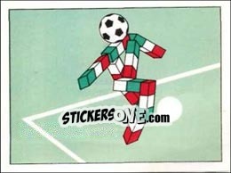 Sticker FIFA World Cup "Italia '90" playing talisman 7