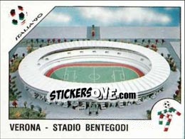 Figurina Verona - Stadio Bentegodi
