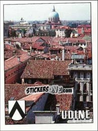 Sticker Panorama of Udine - FIFA World Cup Italia 1990 n. 30 - Panini
