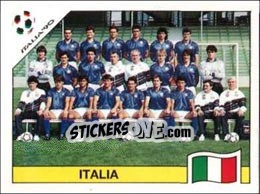 Cromo Team Photo Italia