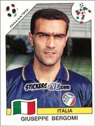 Figurina Giuseppe Bergomi - FIFA World Cup Italia 1990 - Panini