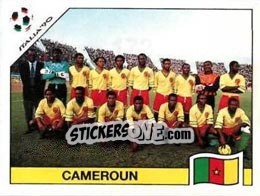 Cromo Team photo Cameroun