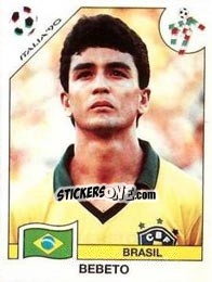 Cromo Bebeto (Jose Roberto Gama de Oliveira)